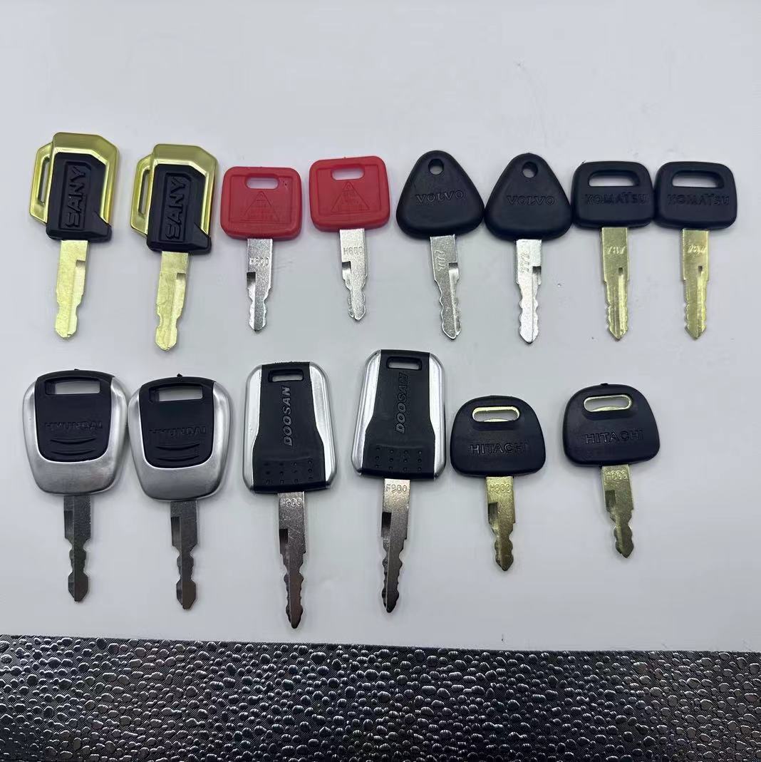 Heavy Equipment Keys Master Set - 14pcs excavator keys For Sany For
