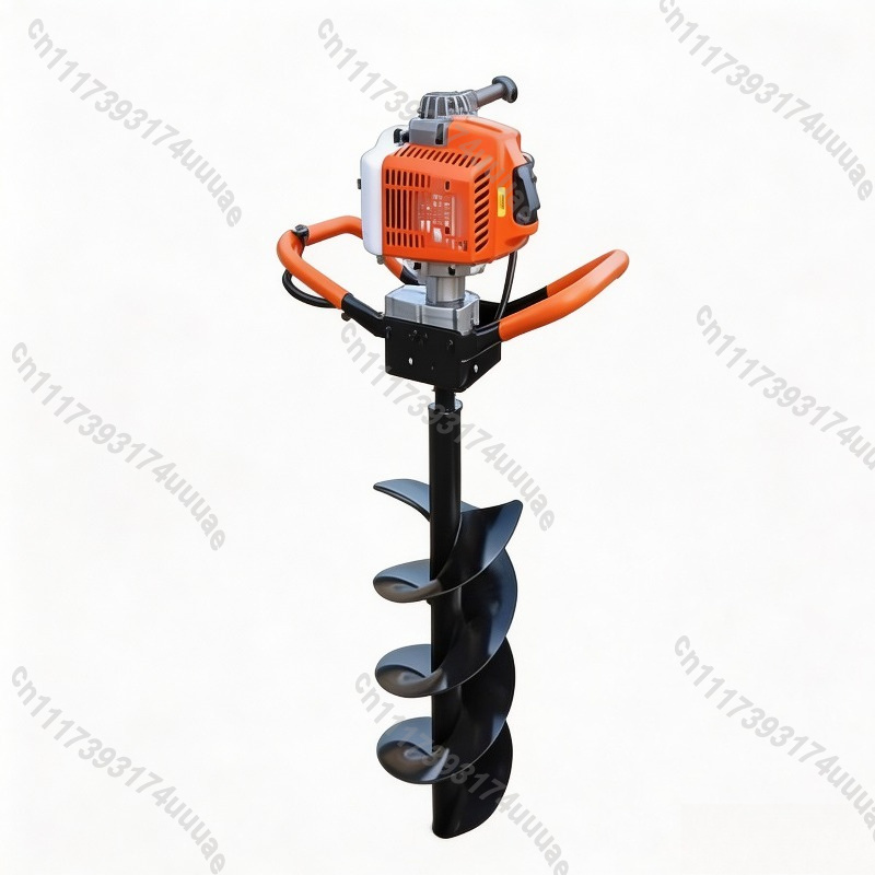 Post Hole Digger - Portable 52cc Earth Auger Drill, Ground