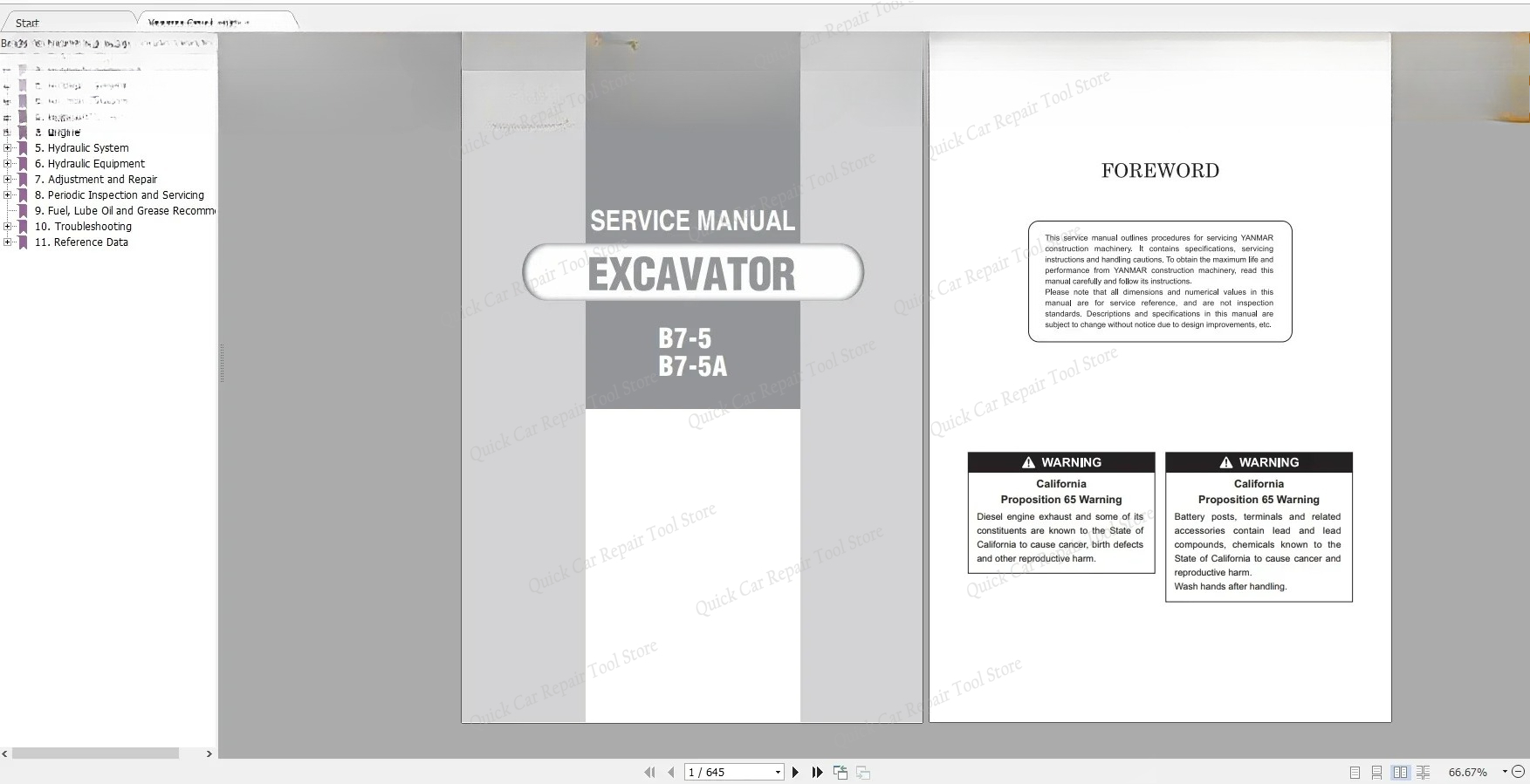 Heavy Equipment Manual - AutoCD Heavy Equipment 10.7GB Full Service