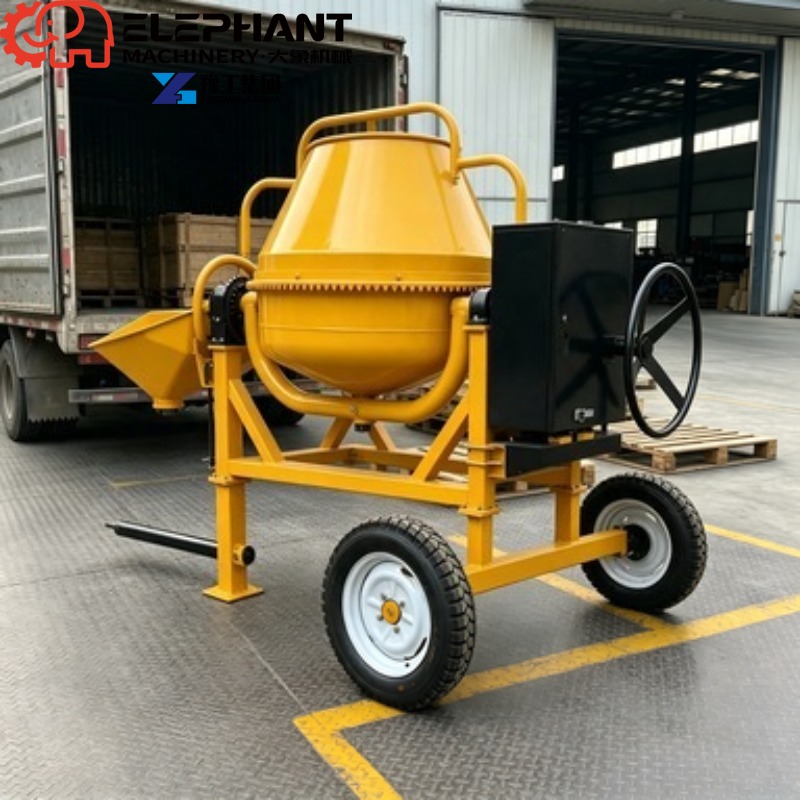Portable Beton Mixer 350L, Hea - огляд і ціна Heavy Equipment Manual