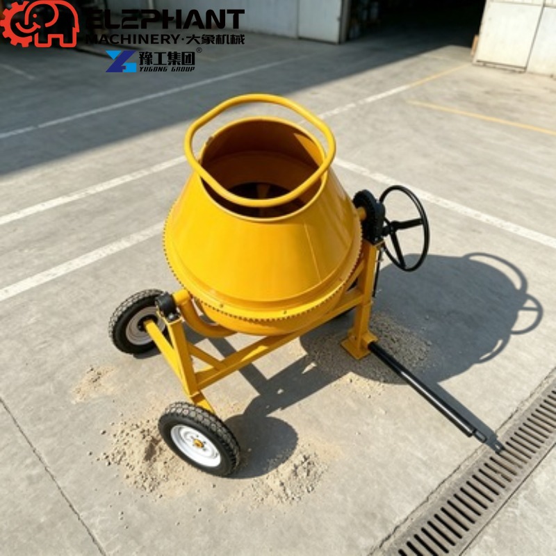 Portable Beton Mixer 350L, Hea - огляд і ціна Heavy Equipment Manual