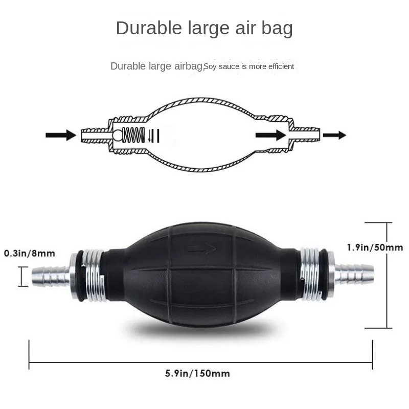 2M Long Handy Manual Gas Oil P - огляд і ціна Diesel Water Pump