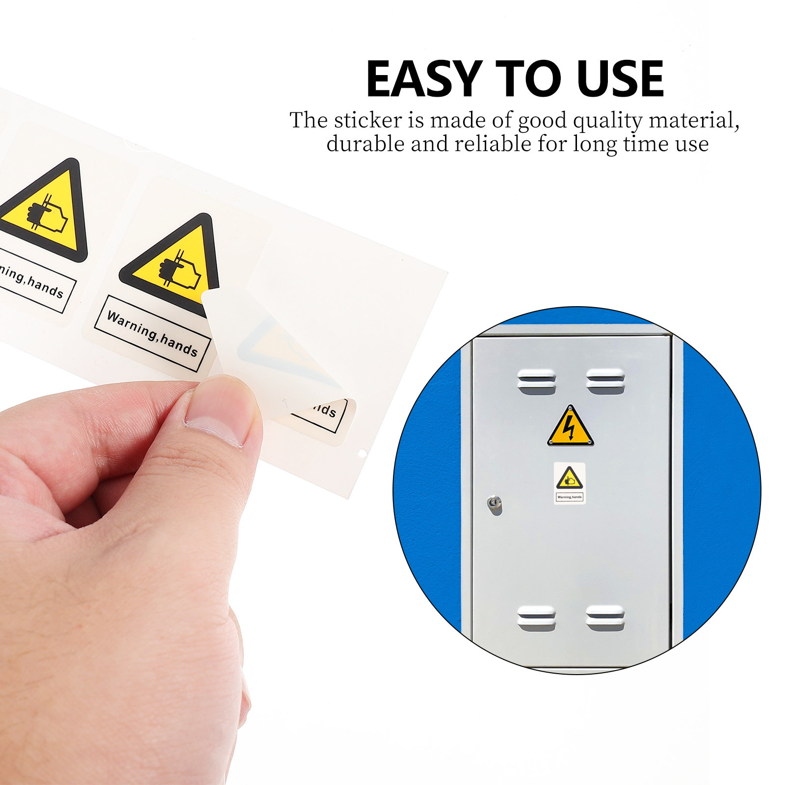10Pcs Warning Hands Pinching S - огляд і ціна Heavy Equipment Sign