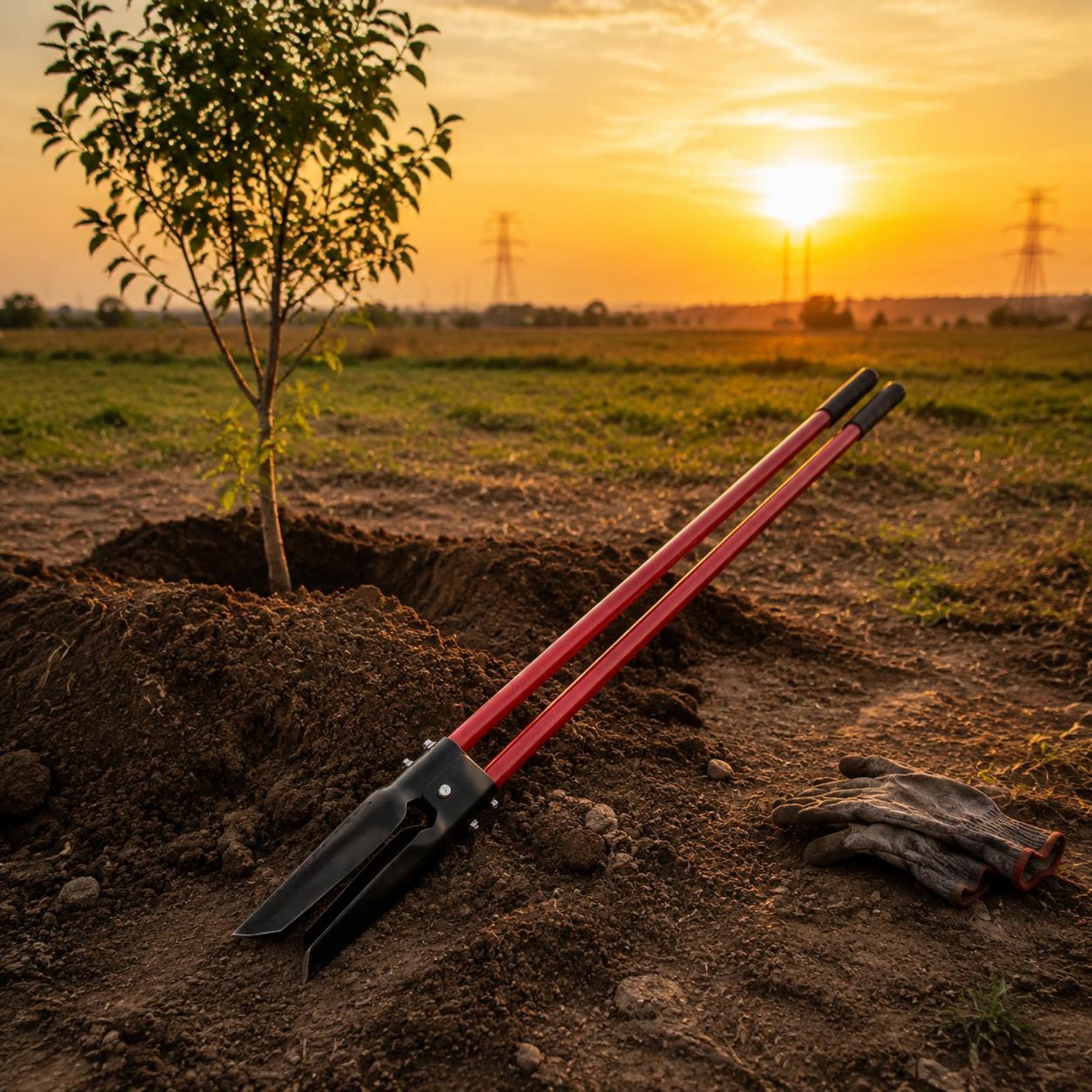 2 Pieces Post Hole Digger Toug - огляд і ціна Post Hole Digger