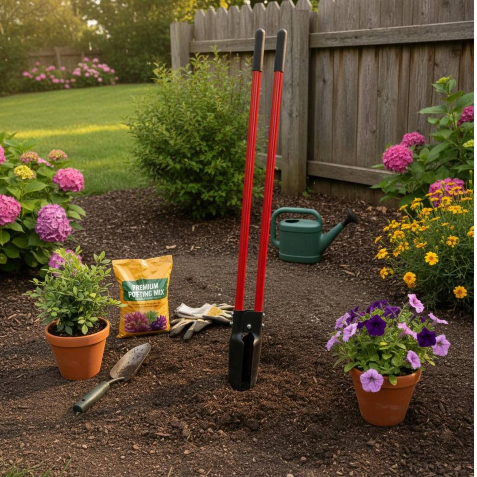 2 Pieces Post Hole Digger Toug - огляд і ціна Post Hole Digger