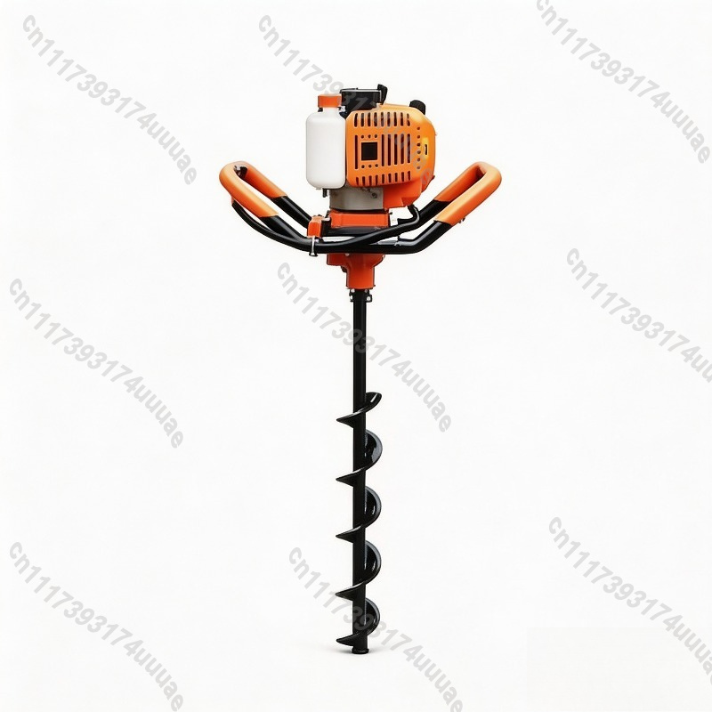 Portable 52cc Earth Auger Dril - огляд і ціна Post Hole Digger