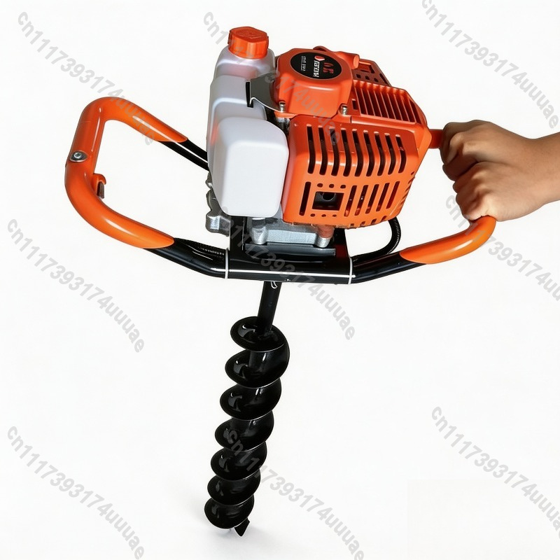 Portable 52cc Earth Auger Dril - огляд і ціна Post Hole Digger