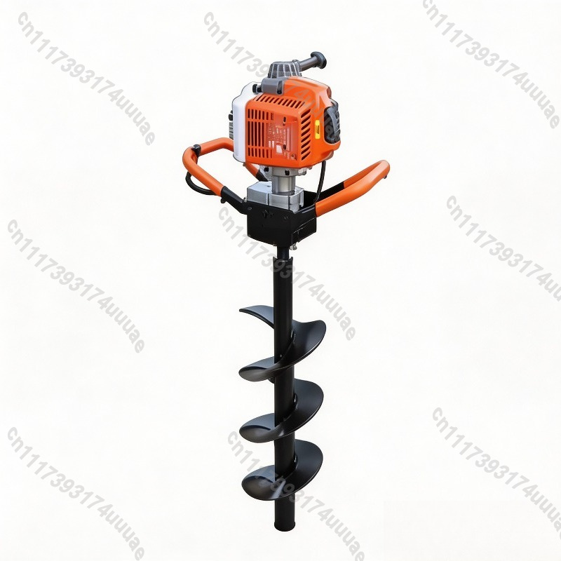 Portable 52cc Earth Auger Dril - огляд і ціна Post Hole Digger