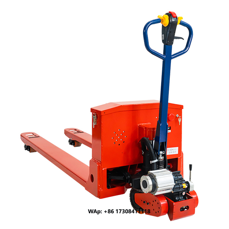 10 Ton Semi-Electric Pallet Tr - огляд і ціна Electric Pallet Jack
