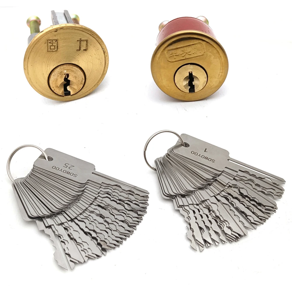 48 In 1 Locksmith Tools Lock K - огляд і ціна Heavy Equipment Keys Master Set