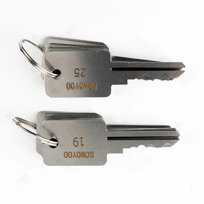 48 In 1 Locksmith Tools Lock K - огляд і ціна Heavy Equipment Keys Master Set