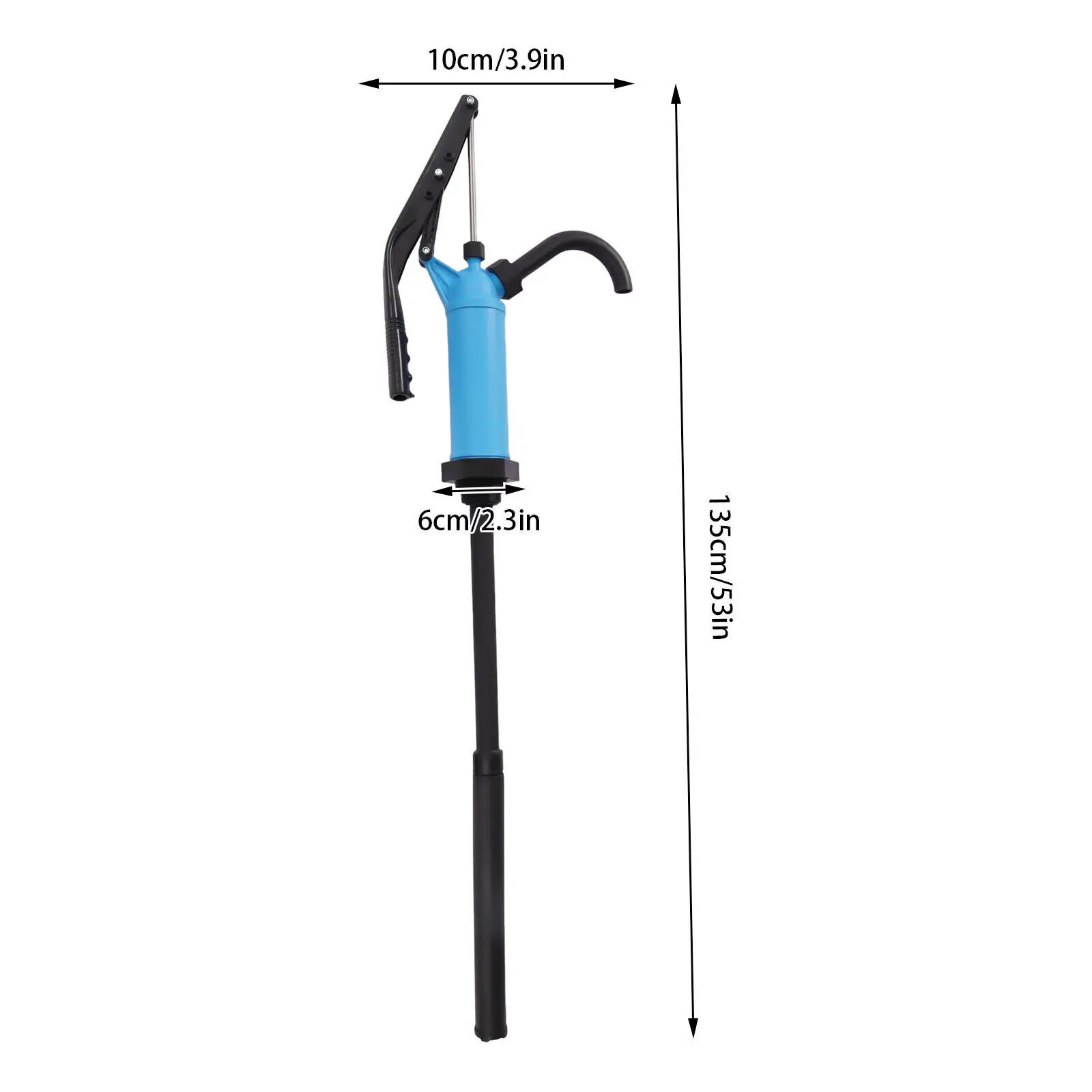 High flow lever drum pump, man - огляд і ціна Diesel Water Pump