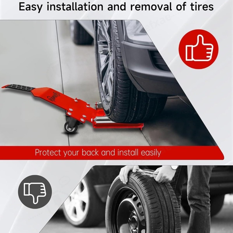 Portable Heavy Duty Tire Jack  - огляд і ціна Heavy Equipment Rollers