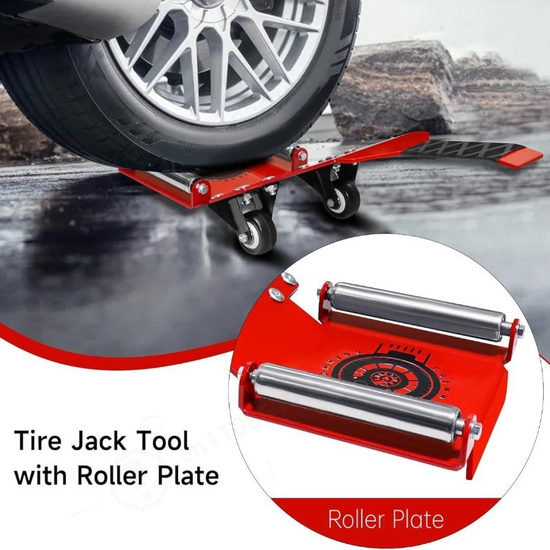 Portable Heavy Duty Tire Jack  - огляд і ціна Heavy Equipment Rollers