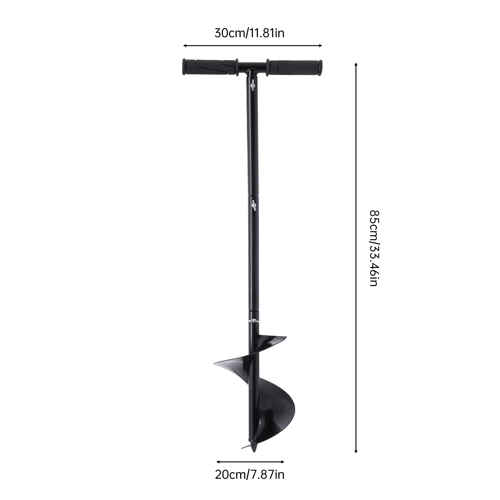 7in Wide Manual Hole Digger -  - огляд і ціна Post Hole Digger