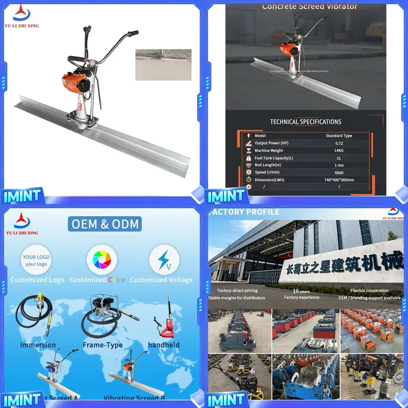 Hot Sale Factory Direct Sale E - огляд і ціна Concrete Screed Vibrator
