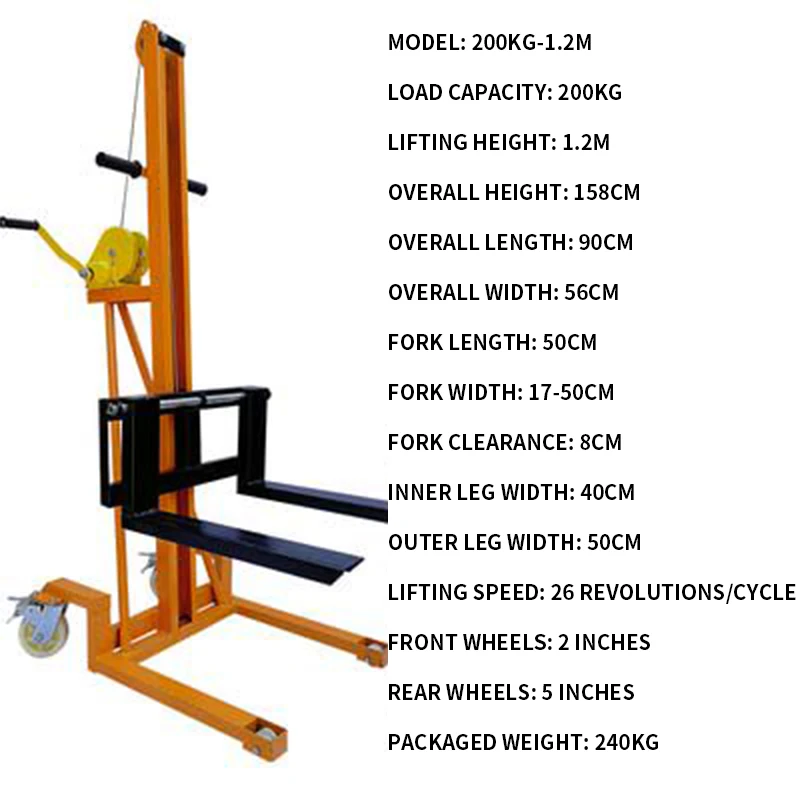 Manual Pallet Jack, Portable H - огляд і ціна Electric Pallet Jack
