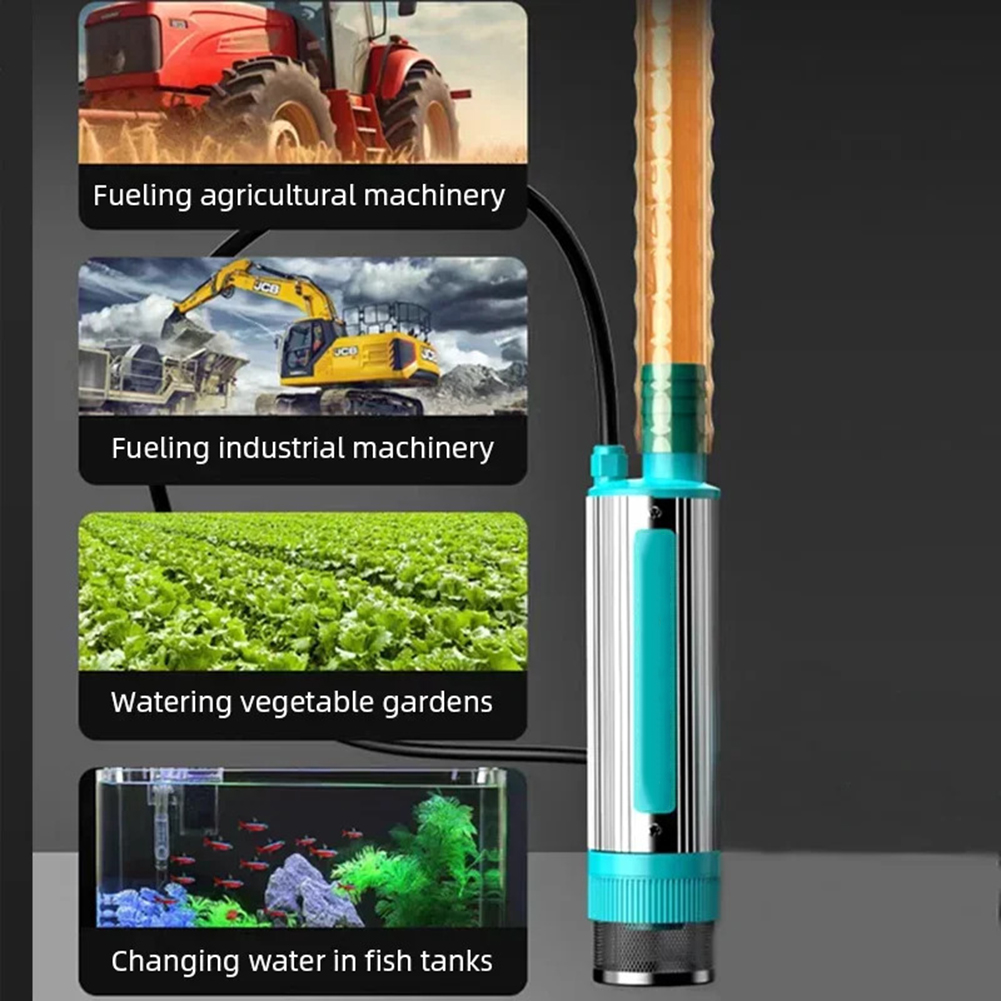 Plastic Portable Electric Oil  - огляд і ціна Diesel Water Pump