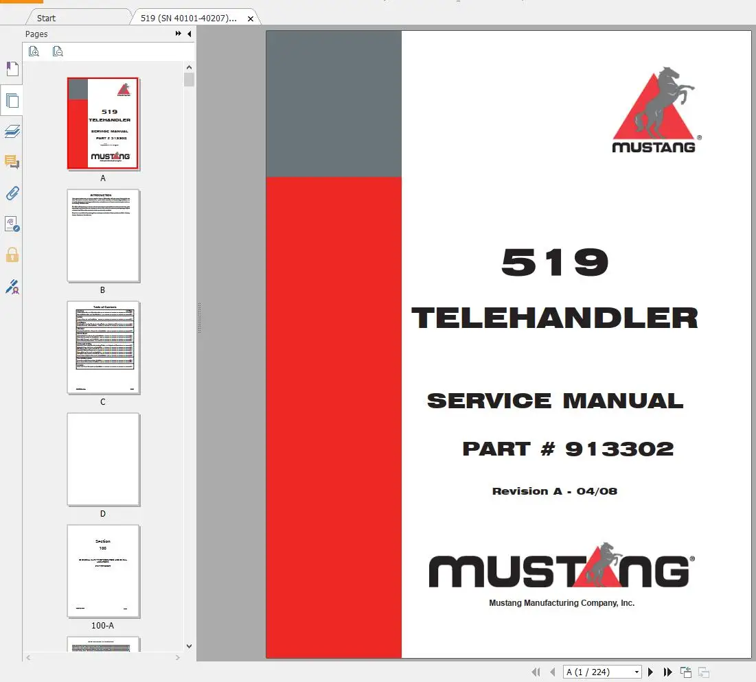 AutoDVD2 Mustang Machinery Hea - огляд і ціна Heavy Equipment Service