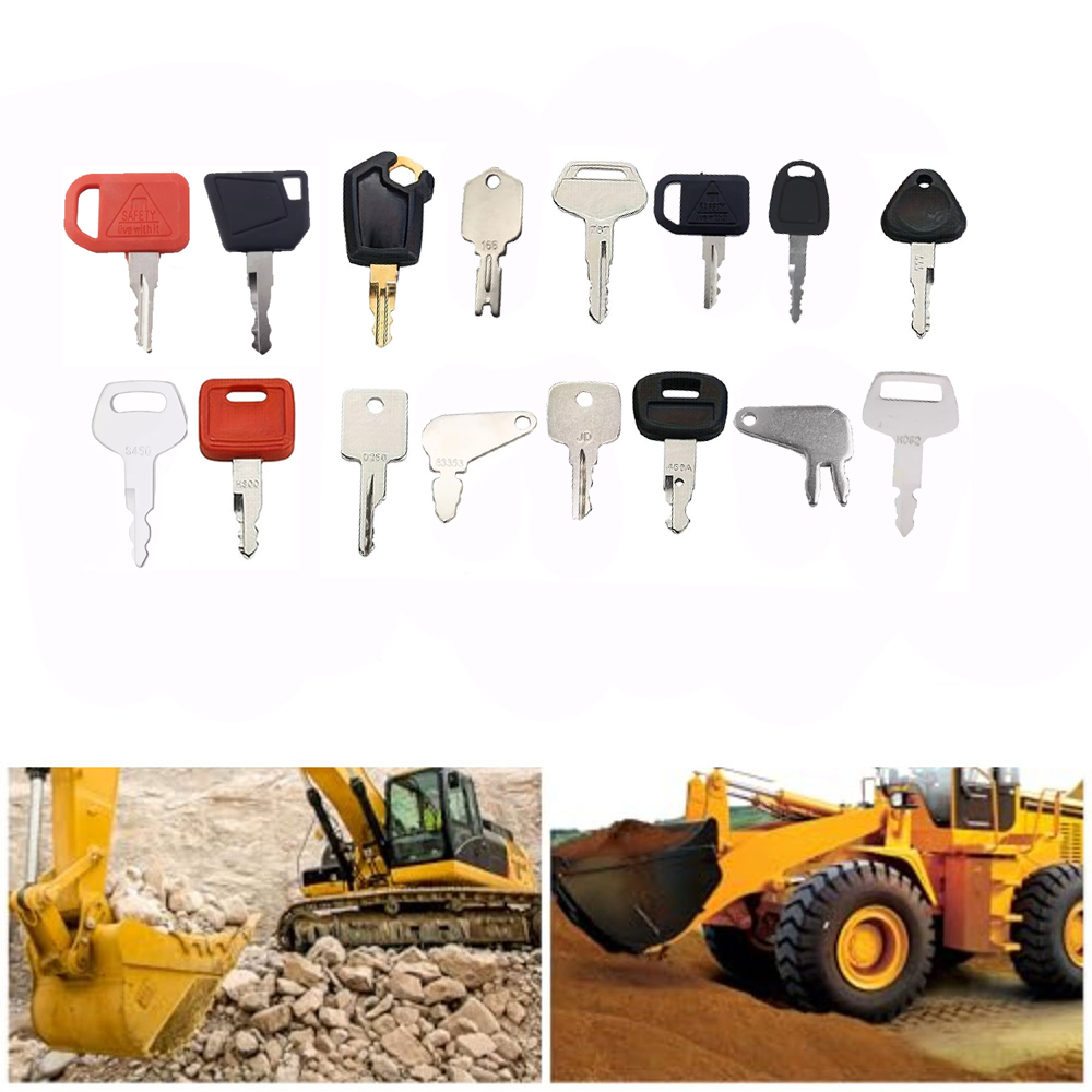16PCS Heavy Equipment Key Set  - огляд і ціна Heavy Equipment Keys Master Set