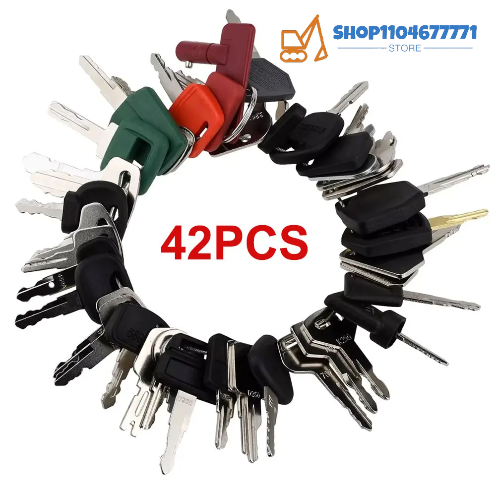 42 Keys Heavy Equipment Constr - огляд і ціна Heavy Equipment Keys Master Set