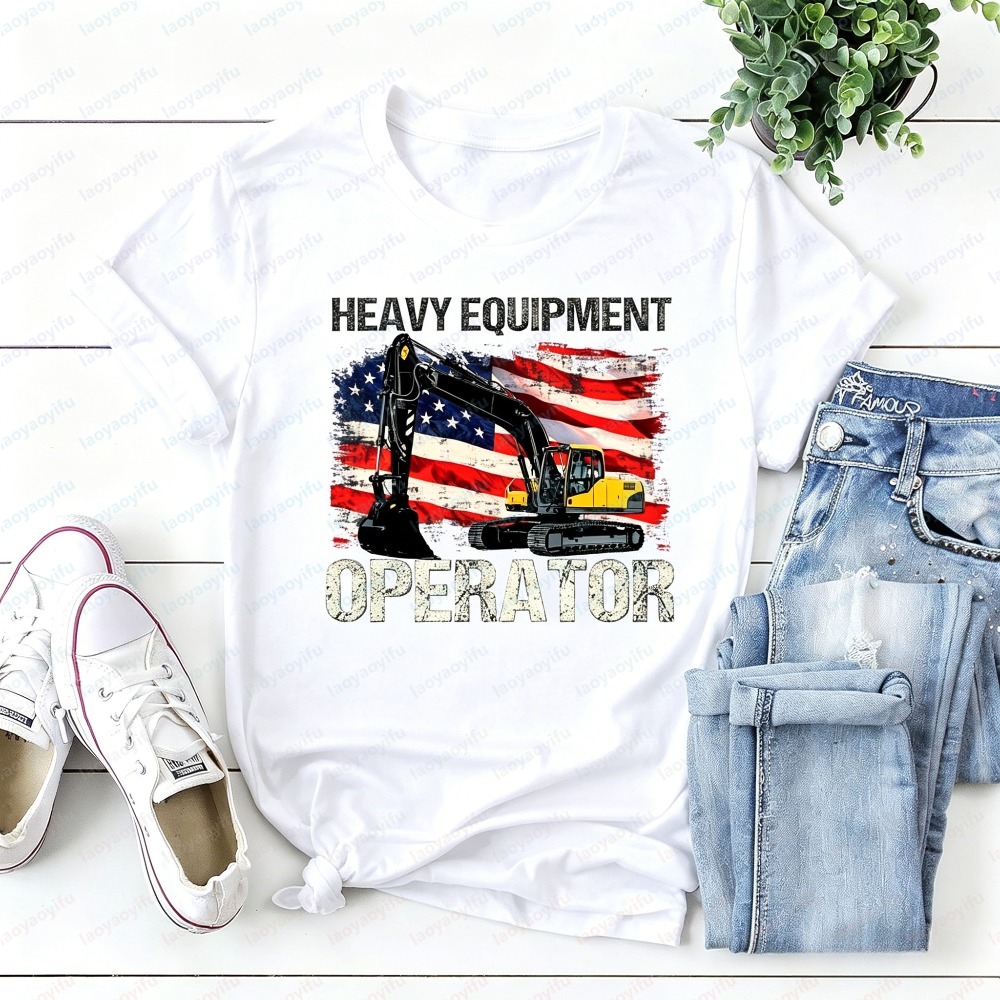 Summer Short Sleeve Fashion Me - огляд і ціна Heavy Equipment Operations