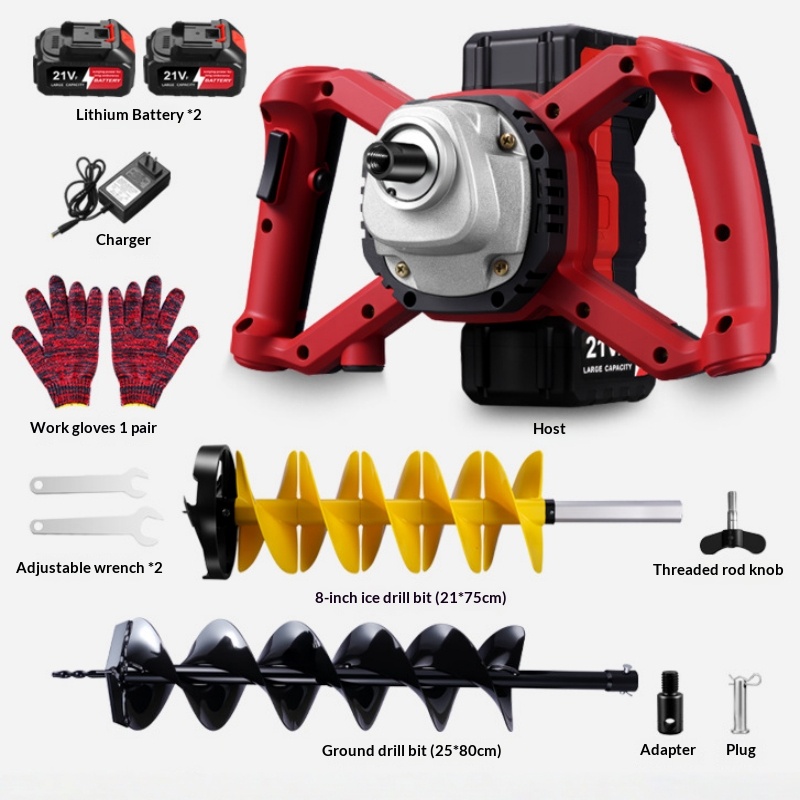 21v Lithium Battery Electric G - огляд і ціна Post Hole Digger