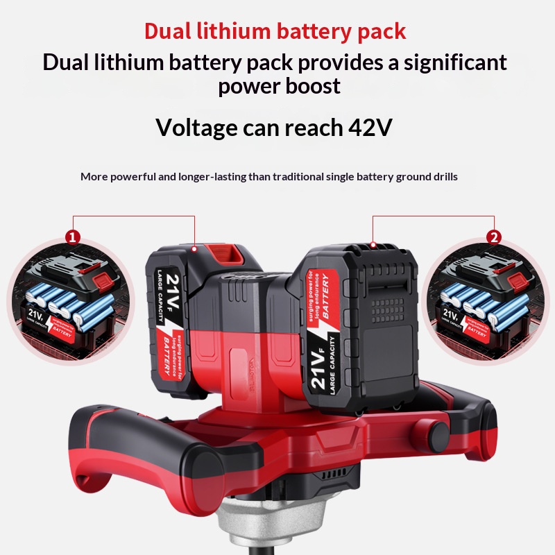 21v Lithium Battery Electric G - огляд і ціна Post Hole Digger