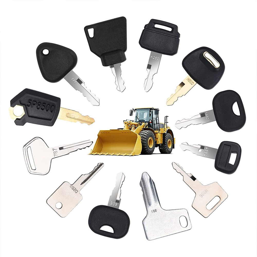 12Pcs Heavy Equipment Construc - огляд і ціна Heavy Equipment Keys Master Set