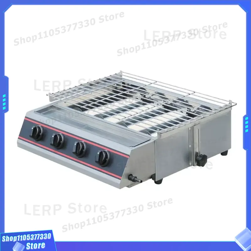 Stainless Steel Gas BBQ Grill  - огляд і ціна Heavy Equipment In Kitchen