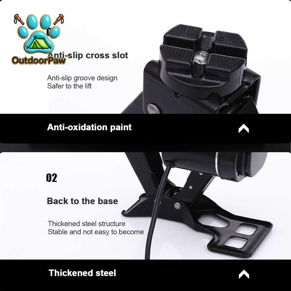 12V Electric Jack Set Househol - огляд і ціна Heavy Equipment Manual