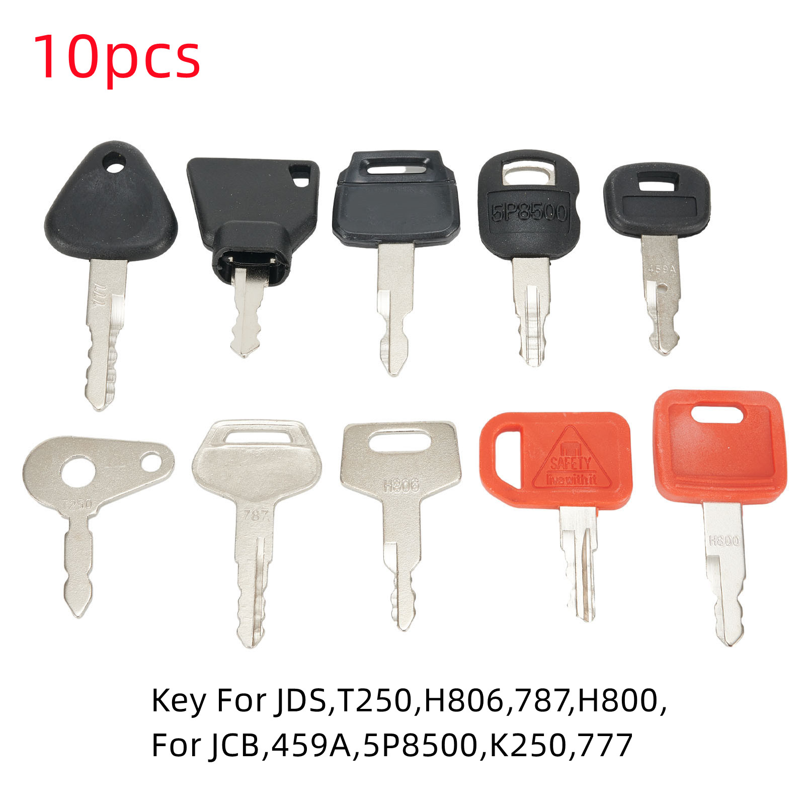 10 KEY SET Master Key Ignition - огляд і ціна Heavy Equipment Keys Master Set