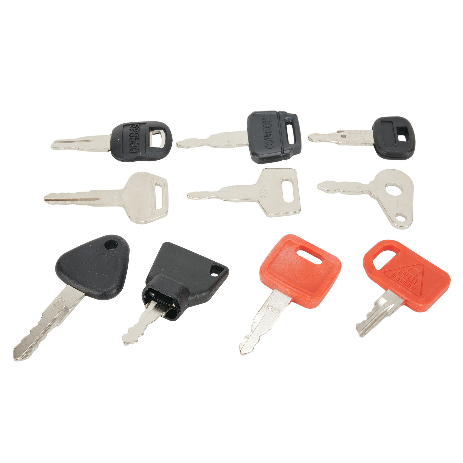 10 KEY SET Master Key Ignition - огляд і ціна Heavy Equipment Keys Master Set