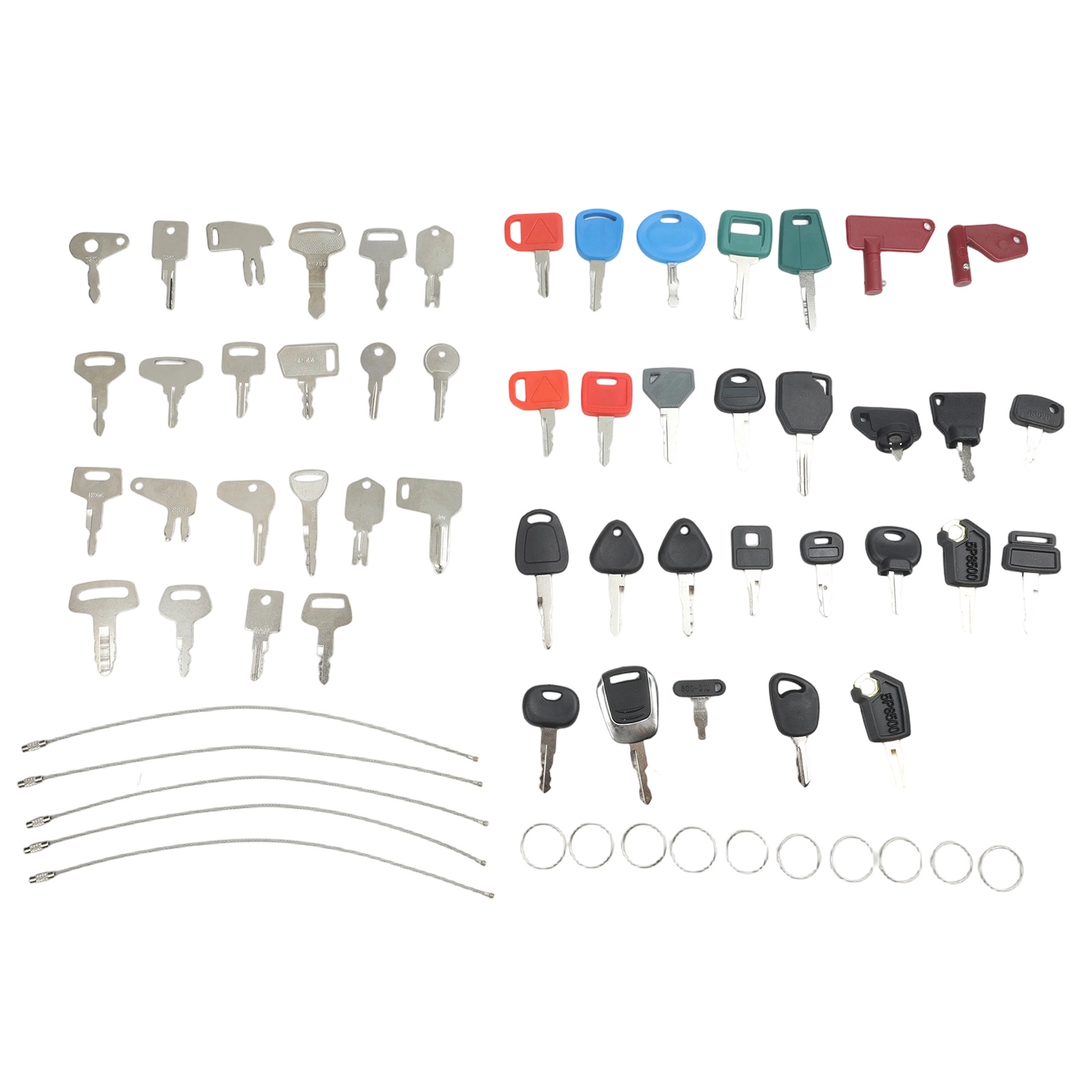50pcs Heavy Equipment Keys Mas - огляд і ціна Heavy Equipment Keys Master Set