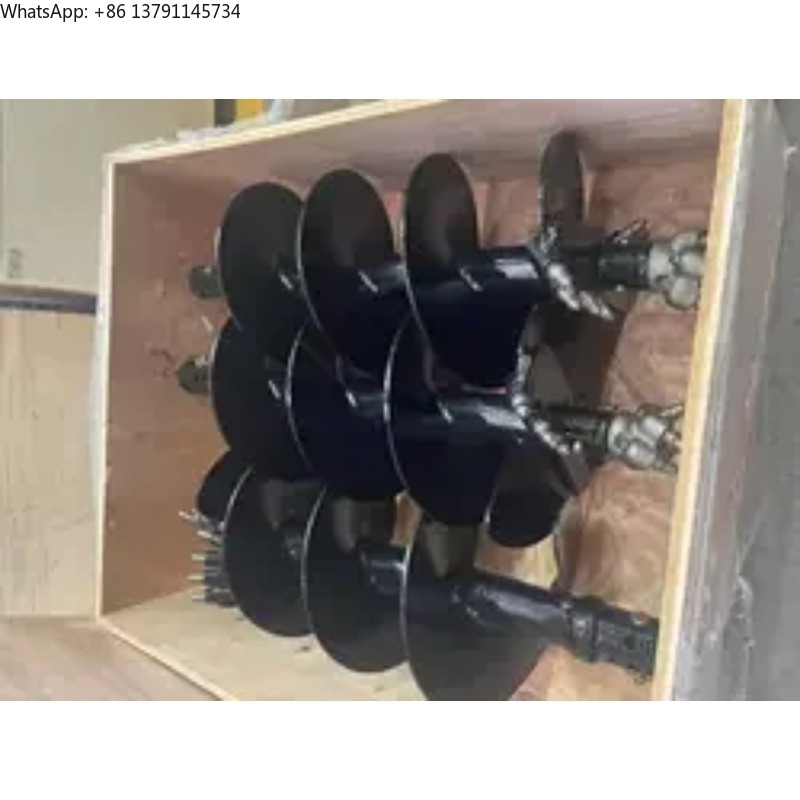 skid steer backhoe loader hydr - огляд і ціна Post Hole Digger